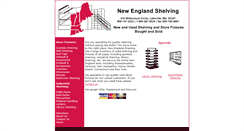 Desktop Screenshot of newenglandshelving.com